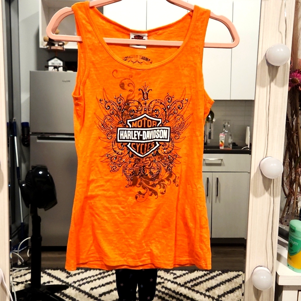 Harley Davidson Burnout Tank